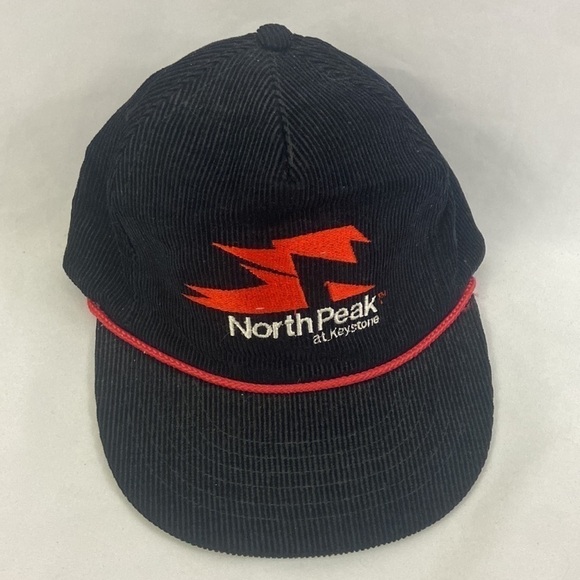 Vintage North Peak At Keysotne Corduroy Cap Hat - Picture 10 of 10